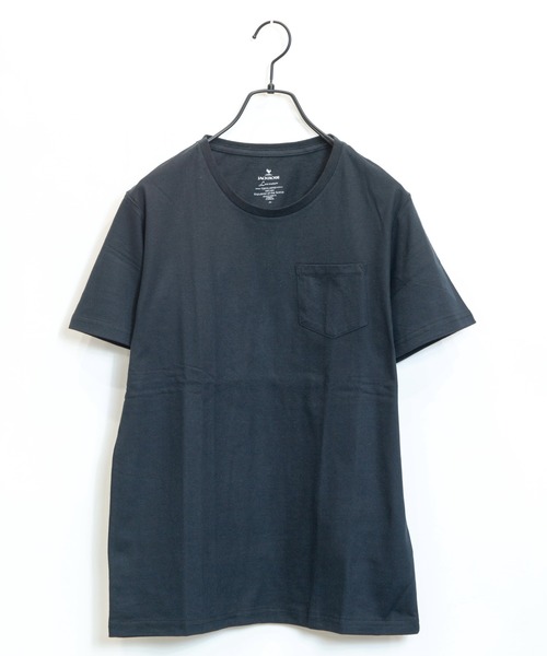 JACKROSE（ジャックローズ）の「【撥水加工･汗染み防止】PREVENTION UネックTシャツ（Tシャツ/カットソー・メンズ・ブラック/グレー/ブルー/ホワイト/ピンク・M/L/XL）」の3枚目の写真