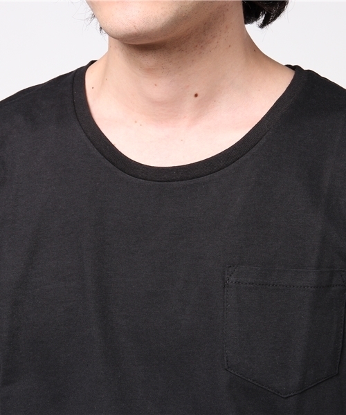 JACKROSE（ジャックローズ）の「【撥水加工･汗染み防止】PREVENTION UネックTシャツ（Tシャツ/カットソー・メンズ・ブラック/グレー/ブルー/ホワイト/ピンク・M/L/XL）」の12枚目の写真