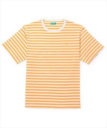 BENETTON (UNITED COLORS OF BENETTON) | 【UNITED COLORS OF BENETTON. FOR ADAM ET ROPE'】Stripe loop mark t-shirt(Tシャツ/カットソー)