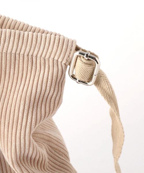 Another Edition（アナザーエディション）の「コーデュロイトートバッグ（トートバッグ・レディース・グレー/ベージュ・フリー）」の6枚目の写真