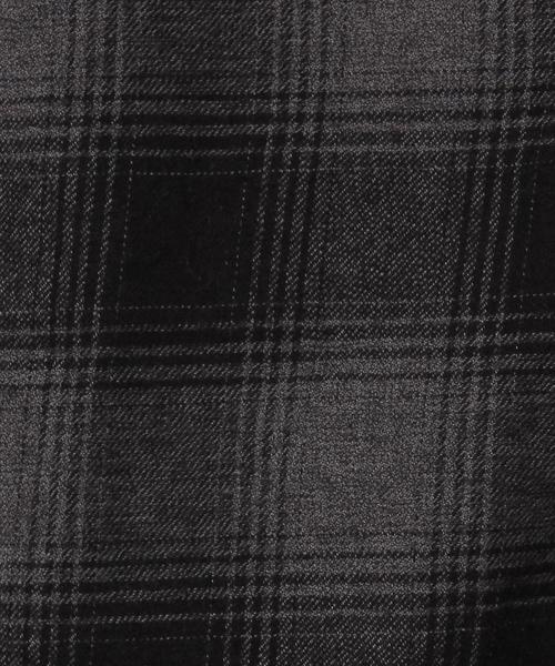 coen（コーエン）の「オンブレチェックネルシャツガウン（シャツ/ブラウス・メンズ・ネイビー/ブラック・SMALL/LARGE/MEDIUM）」の5枚目の写真