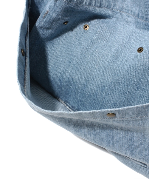 UNITED ARROWS(ユナイテッドアローズ)の「BEAU SOLEIL DENIM トート ◆(トートバッグ・レディース・ライトブルー/グレー・フリー)」の9枚目の写真