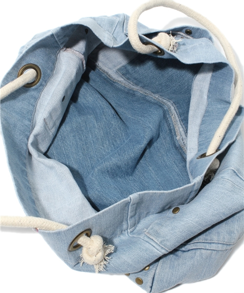 UNITED ARROWS(ユナイテッドアローズ)の「BEAU SOLEIL DENIM トート ◆(トートバッグ・レディース・ライトブルー/グレー・フリー)」の10枚目の写真