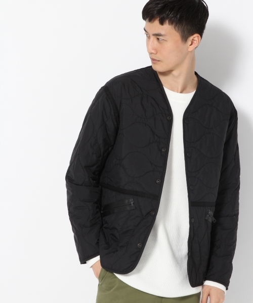 GLOBAL WORK(グローバルワーク)の「サーモライトキルトカーデ/760772(ナイロンジャケット・メンズ・ブラック/カーキ・SMALL/MEDIUM/LARGE/X-LARGE)」の16枚目の写真