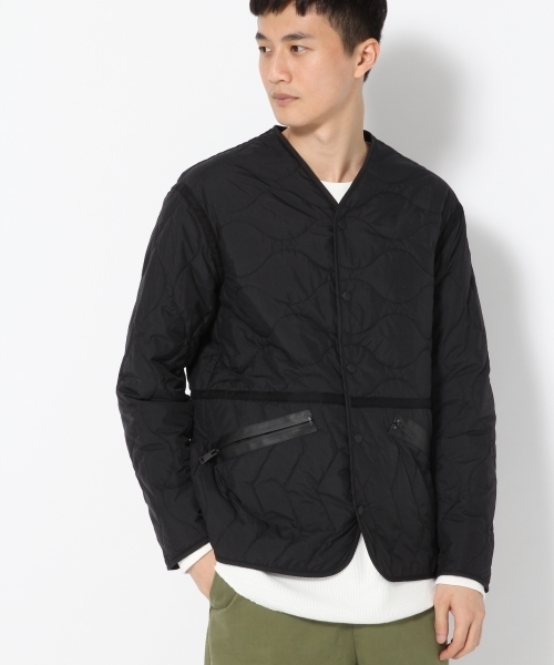 GLOBAL WORK(グローバルワーク)の「サーモライトキルトカーデ/760772(ナイロンジャケット・メンズ・ブラック/カーキ・SMALL/MEDIUM/LARGE/X-LARGE)」の10枚目の写真