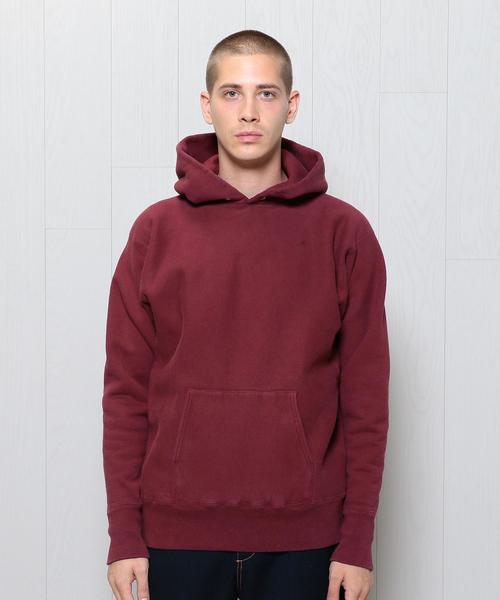 H　BEAUTY&YOUTH UNITED ARROWS（エイチビューティーアンドユースユナイテッドアローズ）の「＜ATON＞GARMENT HOODIE/ﾊﾟｰｶｰ.（パーカー・メンズ・ホワイト/ワインレッド/ロイヤルブルー・6）」の10枚目の写真