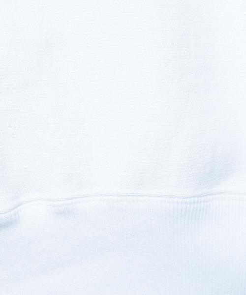 H　BEAUTY&YOUTH UNITED ARROWS（エイチビューティーアンドユースユナイテッドアローズ）の「＜ATON＞GARMENT HOODIE/ﾊﾟｰｶｰ.（パーカー・メンズ・ホワイト/ワインレッド/ロイヤルブルー・6）」の7枚目の写真