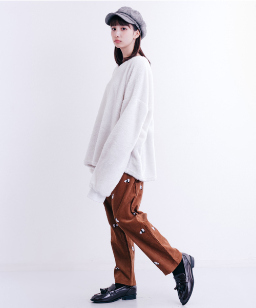 MERLOT（メルロー）の「もこもこファープルオーバー1215（その他トップス・レディース・ブラック/ベージュ/オフホワイト・FREE）」の13枚目の写真