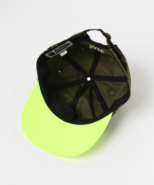 A BATHING APE（アベイシングエイプ）の「1ST CAMO PANEL CAP M（キャップ・メンズ・イエロー/グリーン・FREE）」の3枚目の写真