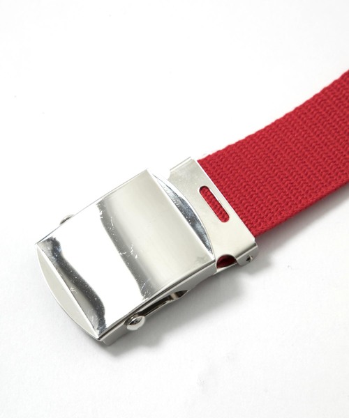 XLARGE（エクストララージ）の「SLANTED LOGO G.I BELT（ベルト・メンズ・ブラック/ブルー/レッド・ONE SIZE）」の4枚目の写真