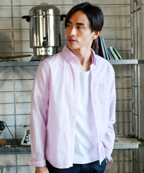 THE CASUAL(カジュアル)の「30S高密度ブロード長袖レギュラーカラーシャツ(シャツ/ブラウス・メンズ・カーキ/ネイビー/ブルー/グレー/ブラック系その他/ブルー系その他3/ブルー系その他2/ワイン/ピンク/ホワイト系その他2/ブラック/ブルー系その他/サックスブルー/テラコッタ/ホワイト系その他/ホワイト・M/L/XL/S)」の15枚目の写真