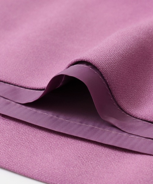 URBAN RESEARCH ROSSO WOMEN(アーバンリサーチ ロッソ)の「ハートネックランダムペプラムドレス∴(ワンピース・レディース・ブルー系その他/パープル系その他・FREE)」の21枚目の写真