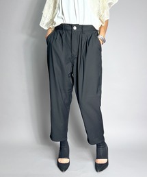 BEATJIVE（ビートジャイブ）の「スーツ地 ワイドパンツ テーパード イージーパンツ アンクルパンツ サルエルパンツ シェフパンツ（スラックス）」