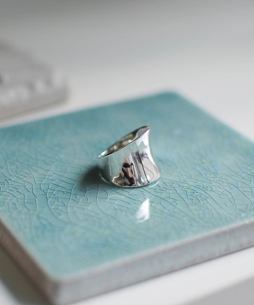 Ten テン の Silver925ワーププレートリング リング Wear