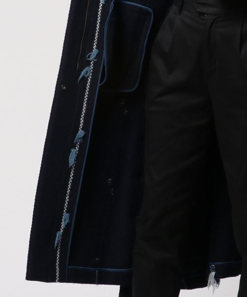 NINE（ナイン）の「5Knot ﾌﾘﾝｼﾞｽﾄﾗｲﾌﾟｺｰﾄ（その他アウター）」 - WEAR