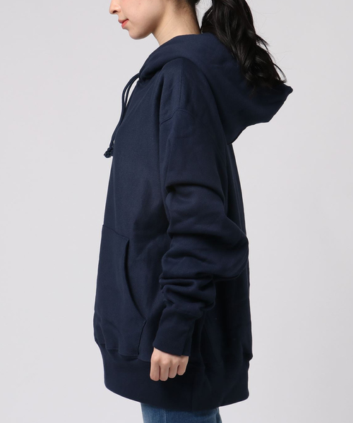 Champion（チャンピオン）の「【Champion】レディース チャンピオン リバースウィーブ パーカー（パーカー・レディース・ブラック/ネイビー/グレー/ホワイト/レッド/ダークグリーン/マルーン・S/M/XL/L）」の14枚目の写真