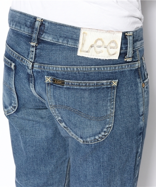 Lee（リー）の「Lee(リー） C アンクルスリム デニムパンツ（デニムパンツ・レディース・ライトブルー/ネイビー・X-SMALL/SMALL/MEDIUM）」の6枚目の写真