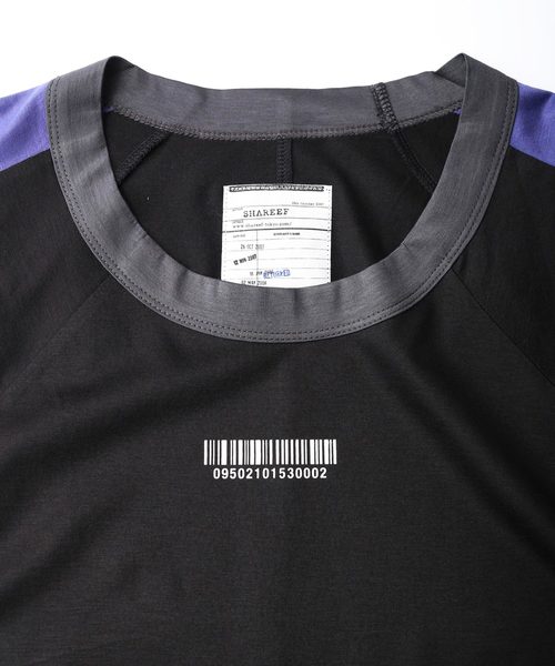 SHAREEF バーコード　ロングスリーブTシャツ SHAREEF バーコード ロングスリーブTシャツ