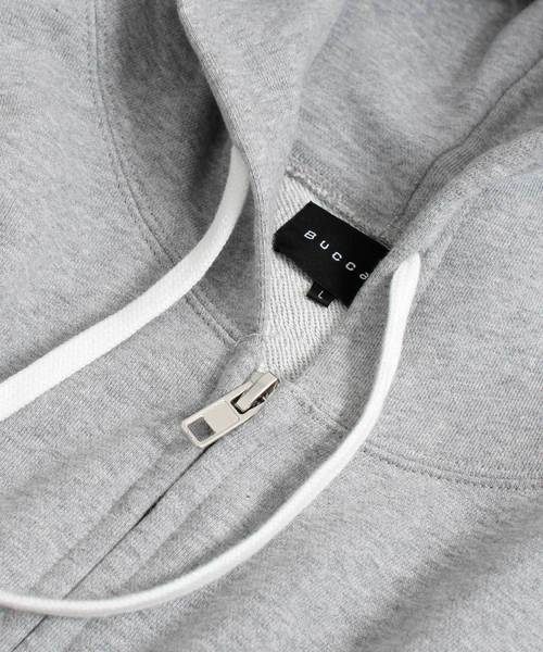 BUCCA 44（ブッカフォーティーフォー）の「【BUCCA 44】プリントジップパーカー（パーカー・メンズ・ネイビー/レッド/杢グレー・X-LARGE/XX-LARGE/XXX-LARGE/LARGE/MEDIUM）」の10枚目の写真