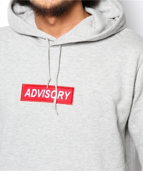 WEGO(ウィゴー)の「WEGO/ワッペンBOXロゴプルパーカー(パーカー・メンズ・ブラック/杢グレー/ブルー/ホワイト/ネイビー/ワイン・MEDIUM/LARGE)」の9枚目の写真