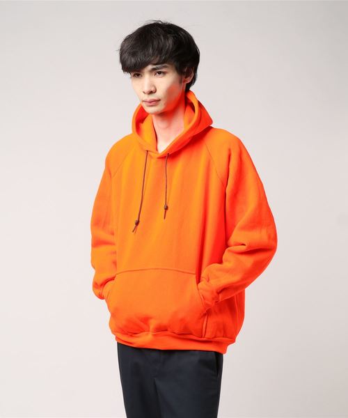 world is over パーカー　オレンジ　XL XLARGE 「XLARGE」 プルオーバーパーカー X-LARGE オレンジ メンズ