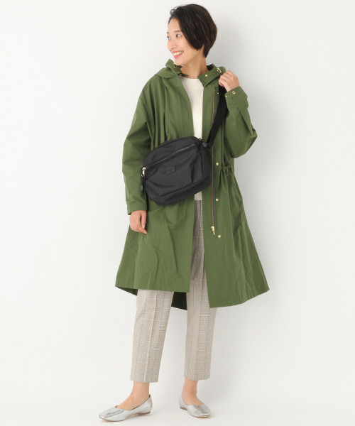 GLOBAL WORK（グローバルワーク）の「撥水ロングマンパコート/814542（マウンテンパーカー・レディース・ライトグレー/ベージュ/カーキ/ネイビー・MEDIUM/LARGE）」の10枚目の写真