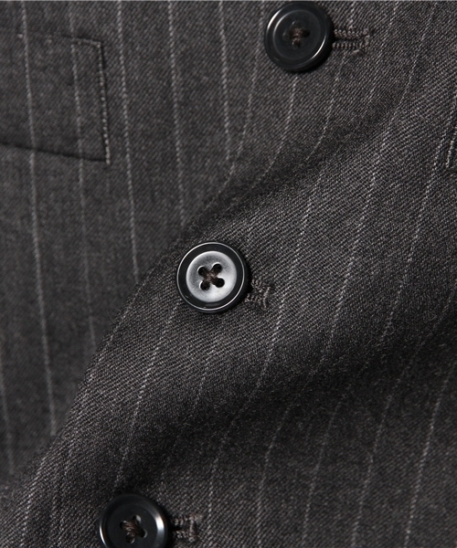 green label relaxing（グリーンレーベルリラクシング）の「TASMA CH/ST 5B ベスト（スーツベスト・メンズ・ダークグレー/ネイビー・44/46/48/50/42/52）」の10枚目の写真