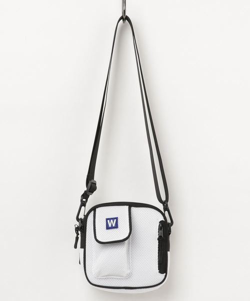 Whiteland Blackburn ホワイトランド の Whiteland ホワイトランド メッシュ サコッシュ ボディバッグ ウエストポーチ Wear