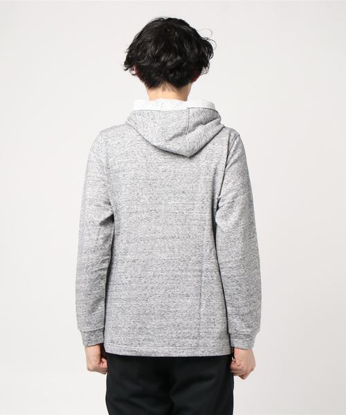 UNDER ARMOUR（アンダーアーマー）の「メンズトレーニングパーカー / スポーツスタイル テリーフーディー（パーカー・メンズ・ライトブルーグレー/アイボリー/ブラック×ホワイト/ネイビー×ホワイト・XL/LG/SM/3XL/MD/XXL）」の5枚目の写真