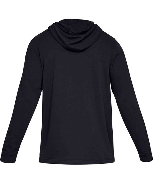 UNDER ARMOUR（アンダーアーマー）の「メンズトレーニングパーカー / スポーツスタイル テリーフーディー（パーカー・メンズ・ライトブルーグレー/アイボリー/ブラック×ホワイト/ネイビー×ホワイト・XL/LG/SM/3XL/MD/XXL）」の13枚目の写真