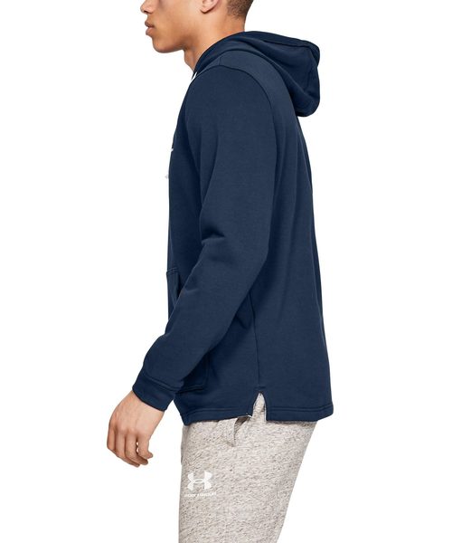 UNDER ARMOUR（アンダーアーマー）の「メンズトレーニングパーカー / スポーツスタイル テリーフーディー（パーカー・メンズ・ライトブルーグレー/アイボリー/ブラック×ホワイト/ネイビー×ホワイト・XL/LG/SM/3XL/MD/XXL）」の18枚目の写真