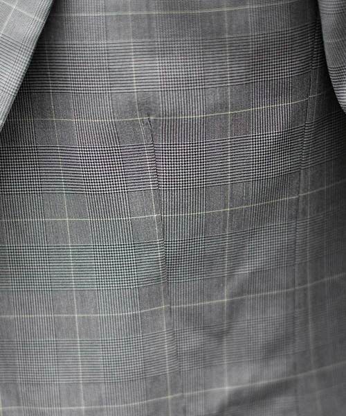 GOSTAR DE FUGA（ゴスタール ジフーガ）の「チェックTRテーラード（テーラードジャケット・メンズ・ブラック×グレー・M/L/XL）」の8枚目の写真
