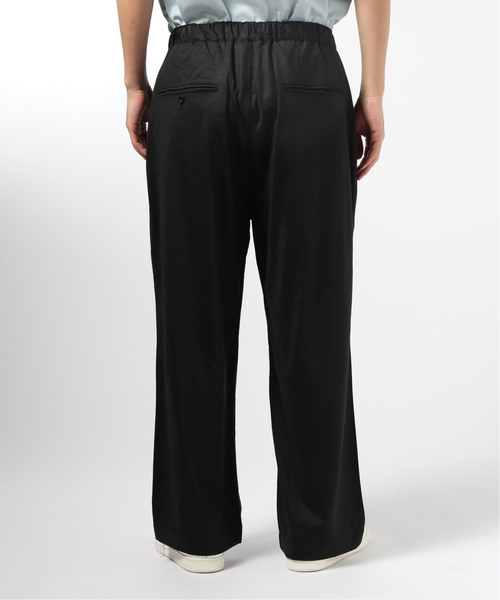 EDIFICE（エディフィス）の「LA BOUCLE / ラブ―クル TWジャージワイドEZパンツ（その他パンツ・メンズ・ブラック・44/46/48）」の6枚目の写真