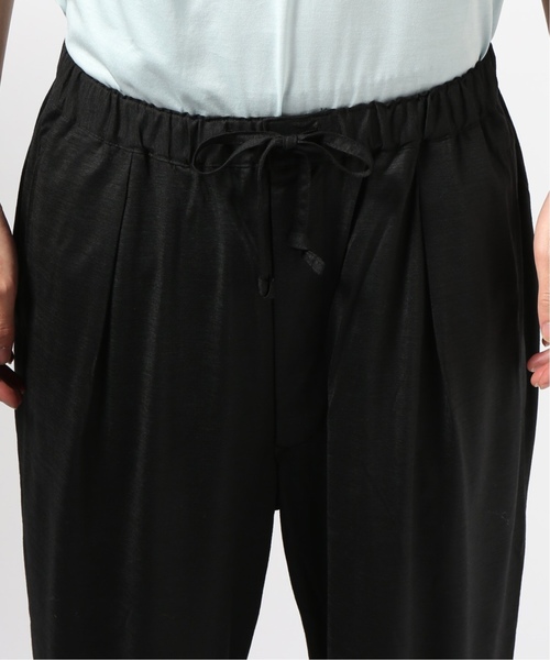 EDIFICE（エディフィス）の「LA BOUCLE / ラブ―クル TWジャージワイドEZパンツ（その他パンツ・メンズ・ブラック・44/46/48）」の7枚目の写真