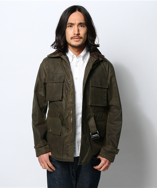 journal standard オイルドジャケットmillerain ベルト｜ファッション