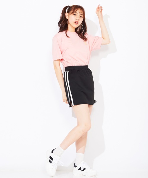 WEGO（ウィゴー）の「WEGO/ワンポイントフルーツ刺繍Tシャツ（Tシャツ/カットソー・メンズ・パープル/ターコイズブルー/ホワイト/ピンク・LARGE/MEDIUM/SMALL）」の16枚目の写真