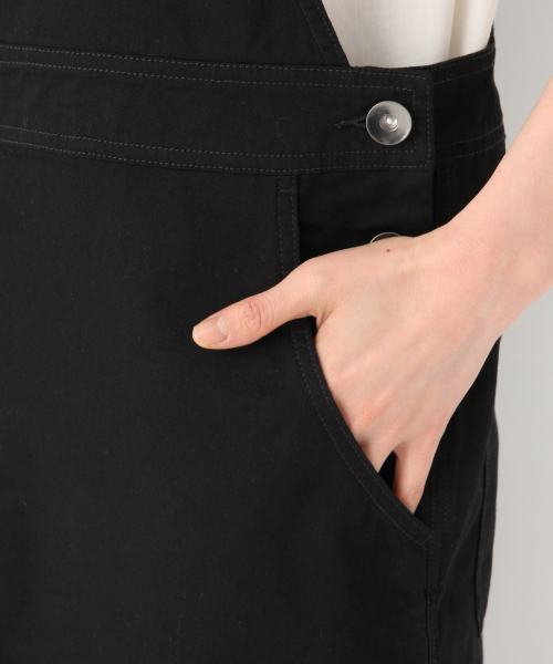 GLOBAL WORK（グローバルワーク）の「カツラギＩラインジャンスカ/838931（ワンピース・レディース・ブラック/ベージュ/オフホワイト・FREE）」の15枚目の写真