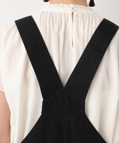 GLOBAL WORK（グローバルワーク）の「カツラギＩラインジャンスカ/838931（ワンピース・レディース・ブラック/ベージュ/オフホワイト・FREE）」の8枚目の写真