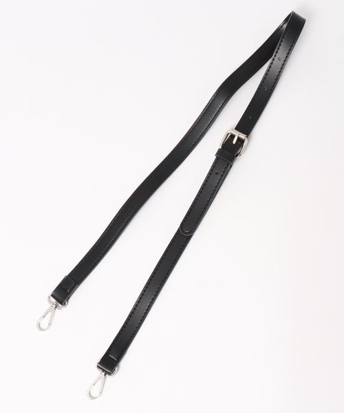 KOBE LETTUCE（コウベレタス）の「エスニックベルト付き3wayフェイクレザーバッグ（ショルダーバッグ・レディース・ブラック/ベージュ/オフホワイト/キャメル・FREE）」の17枚目の写真