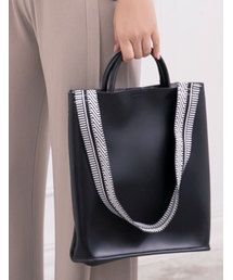 KOBE LETTUCE | エスニックベルト付き3wayフェイクレザーバッグ(ショルダーバッグ)