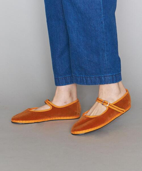 BEAUTY&YOUTH UNITED ARROWS(ビューティーアンドユースユナイテッドアローズ)の「<DROGHERIA CRIVELLINI>MARYJANE フラットシューズ ο(その他シューズ・レディース・ブラック/ダークブラウン/オレンジ系その他・39/38/36/37)」の4枚目の写真