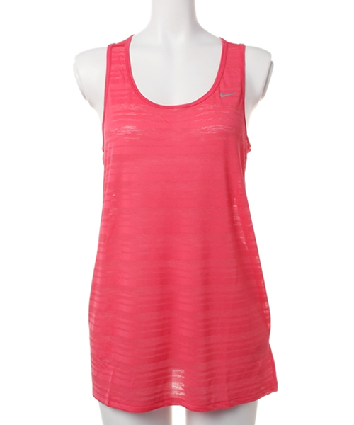 SHIPS for women（シップスフォーウィメン）の「NIKE: DRI-FIT ストライプ タンクトップ（タンクトップ・レディース・ピンク/グリーン/ライトグリーン・MEDIUM/LARGE/SMALL）」の3枚目の写真