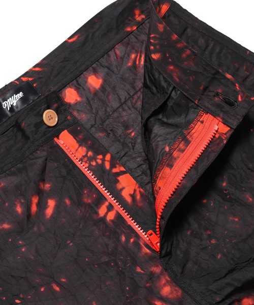 MYne(マイン)の「MYne/マイン dyed nylon pants タイダイ柄ナイロンパンツ(その他パンツ・メンズ・グリーン/レッド・S/M/L)」の13枚目の写真