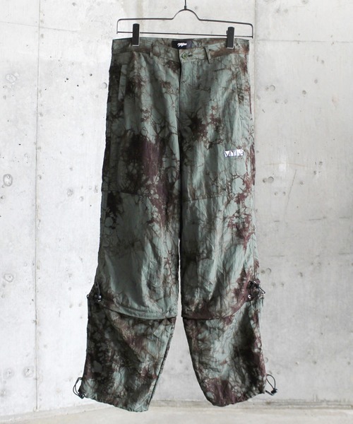 MYNE dyed nylon pants タイダイ柄ナイロンパンツ セール】MYne/マイン dyed nylon pants タイダイ柄ナイロン