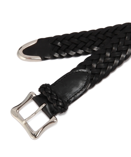 J&M Davidson（ジェイアンドエムデヴィッドソン）の「＜J&M Davidson＞ THIN MESH 30mm（ベルト・メンズ・ブラック/ダークブラウン・34inch/32inch）」の3枚目の写真