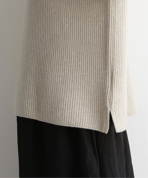 JOURNAL STANDARD LUXE(ジャーナルスタンダード ラックス)の「アゼキョウシュク タートルプルオーバー(ニット/セーター・レディース・ベージュ/ブラウン・FREE)」の7枚目の写真