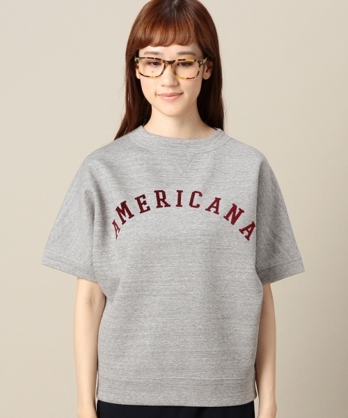 BEAUTY＆YOUTH別注＜AMERICANA＞プリントスウェットプルオーバー 楽天市場】【別注】＜AMERICANA＞プリントスウェットプル