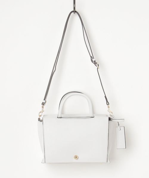 PotioR（ポティオール）の「POTIOR / ストラップ付ハンドバッグ（ショルダーバッグ・レディース・ライトピンク/ホワイト・FREE）」の13枚目の写真