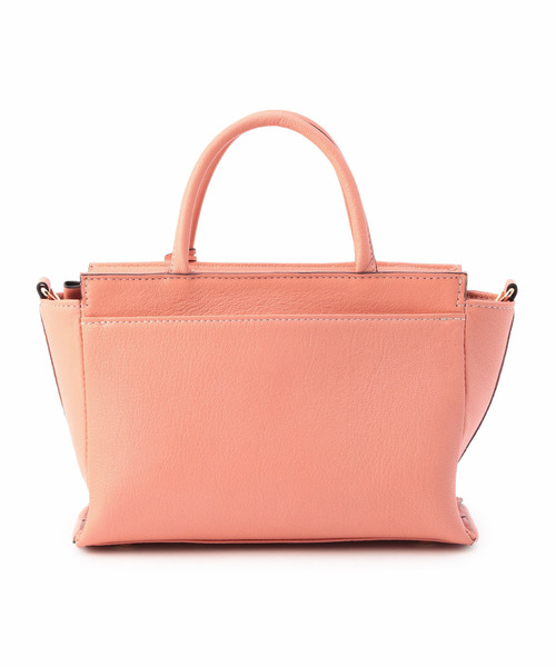 PotioR（ポティオール）の「POTIOR / ストラップ付ハンドバッグ（ショルダーバッグ・レディース・ライトピンク/ホワイト・FREE）」の12枚目の写真