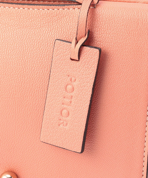 PotioR（ポティオール）の「POTIOR / ストラップ付ハンドバッグ（ショルダーバッグ・レディース・ライトピンク/ホワイト・FREE）」の7枚目の写真